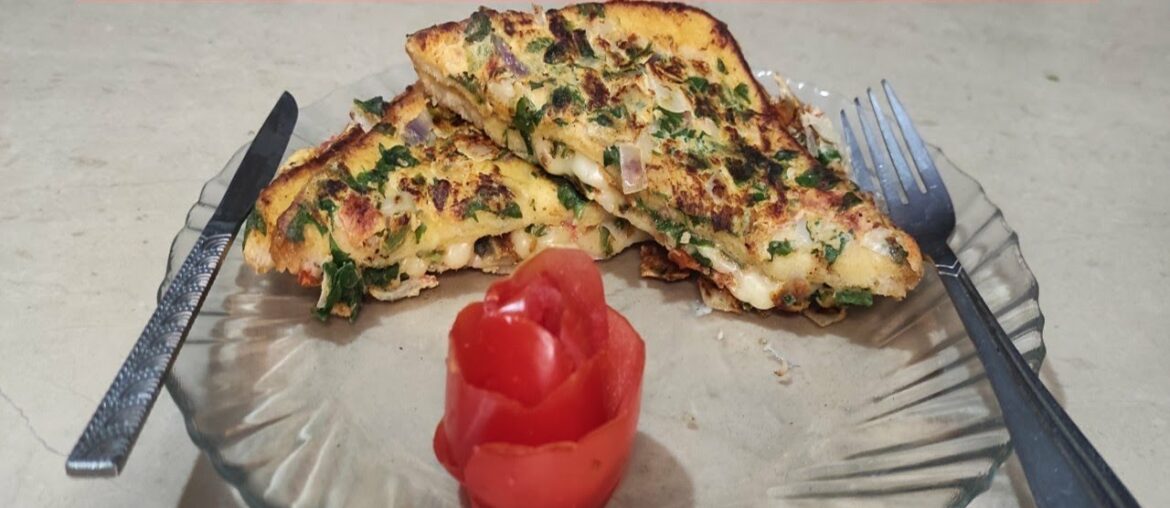 Spinach & Cheese French Sandwich | 10 Minutes Recipe – Quick and Easy Breakfast Recipe in Urdu/Hindi Spinach & Cheese French Sandwich | 10 Minutes Recipe - Quick and Easy Breakfast Recipe in Urdu/Hindi