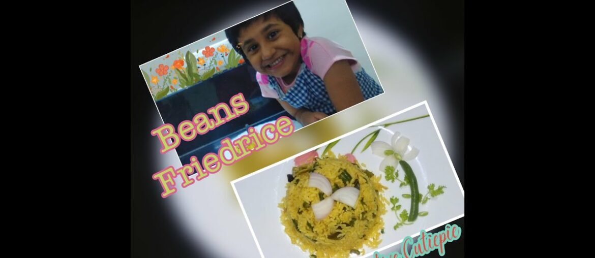 Green Beans Fried Rice | French Beans Rice Recipe| How to make fried rice