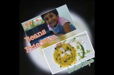 Green Beans Fried Rice | French Beans Rice Recipe| How to make fried rice