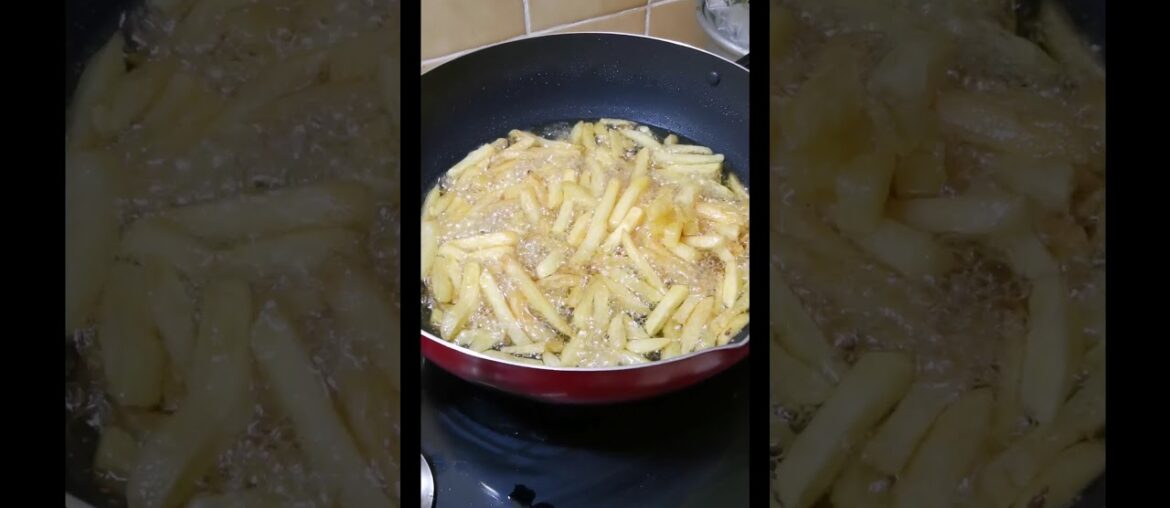 Crispy French fries Recipe - Homemade crispy fries recipe-Restaurant style french fries
