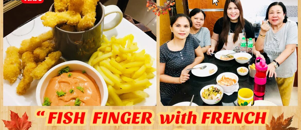 Fish Finger with French Fries |  Vlog #126
