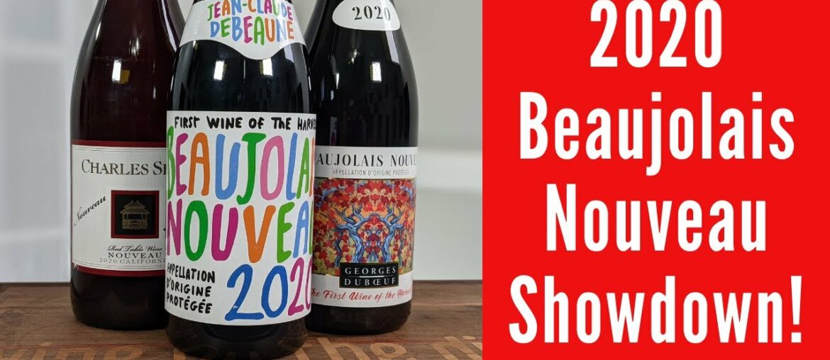 2020 Beaujolais Nouveau Showdown! Jean-Claude Debeaune, Georges Deboeuf, Charles Shaw 2020 Beaujolais Nouveau Showdown! Jean-Claude Debeaune, Georges Deboeuf, Charles Shaw