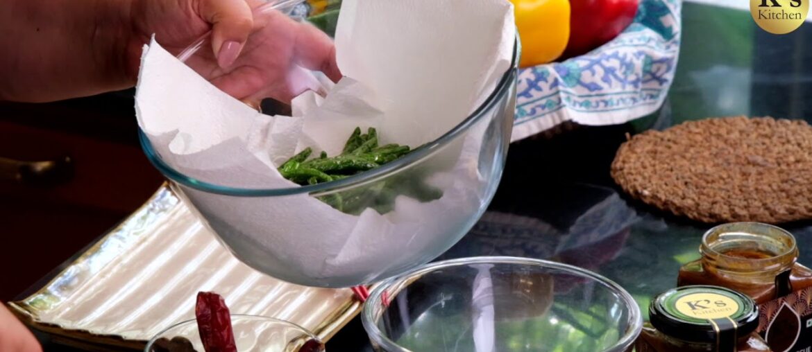 Deep Fried French Beans With K`s Kitchen KOREAN BARBECUE SAUCE