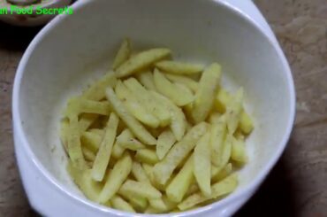 French Fries Recipe in Urdu/Hindi || Easy French Fries Recipe || By #RECIPE4U