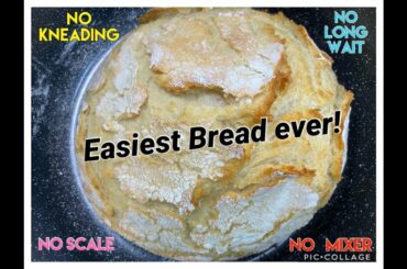 HOW TO MAKE CRUSTY FRENCH BREAD IN 1HR 30MINS/EASIEST HOMEMADE BREAD RECIPE FOR BEGINNERS RECIPE