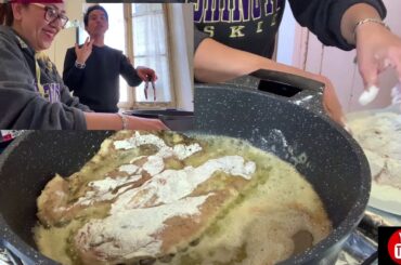 Cooking some french chicken recipe with my friend || My Vlog || Victor Arco's Channel ||