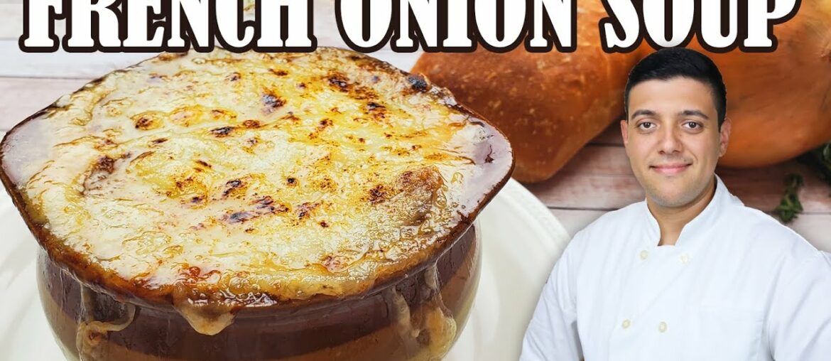 How to Make French Onion Soup [ Easy Recipe by Lounging with Lenny ]