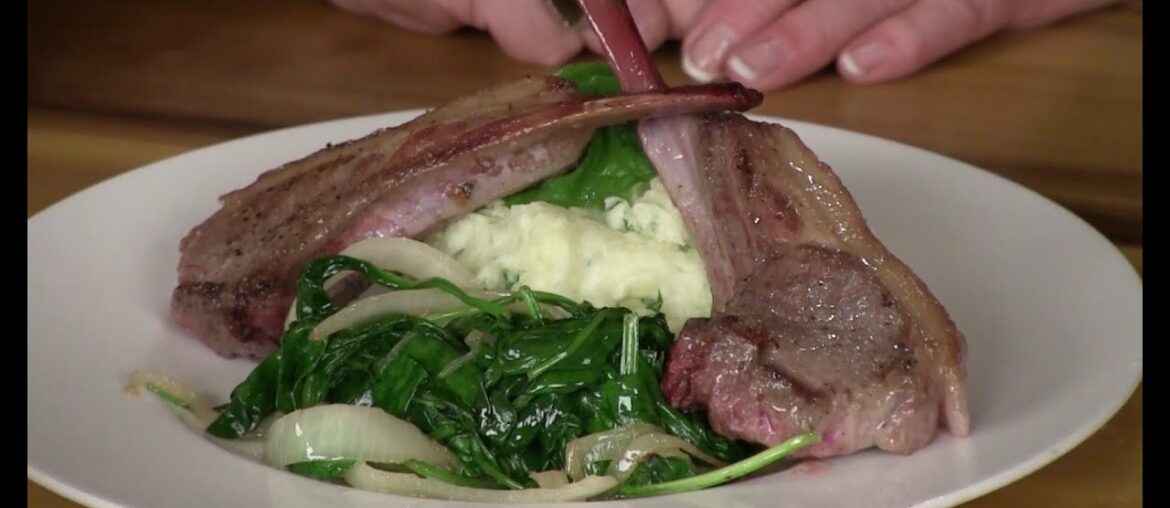 French Cut Lamb Chops (3 Ways) & Horseradish Potatoes