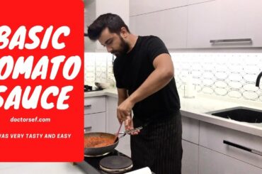 How to Make Basic Tomato Sauce Recipe | French Cooking Methods | Sauces