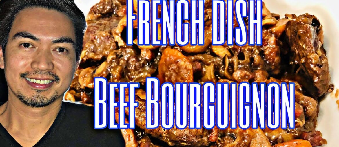 French Dish Beef Bourguignon