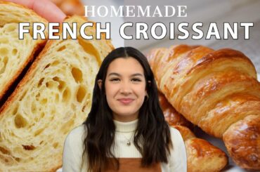 How to make a CROISSANTS Recipe Completely by Hand - Classic French Croissant Step by Step