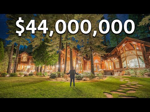 Touring a $44,000,000 Lake Tahoe WATERFRONT Mansion Touring a $44,000,000 Lake Tahoe WATERFRONT Mansion