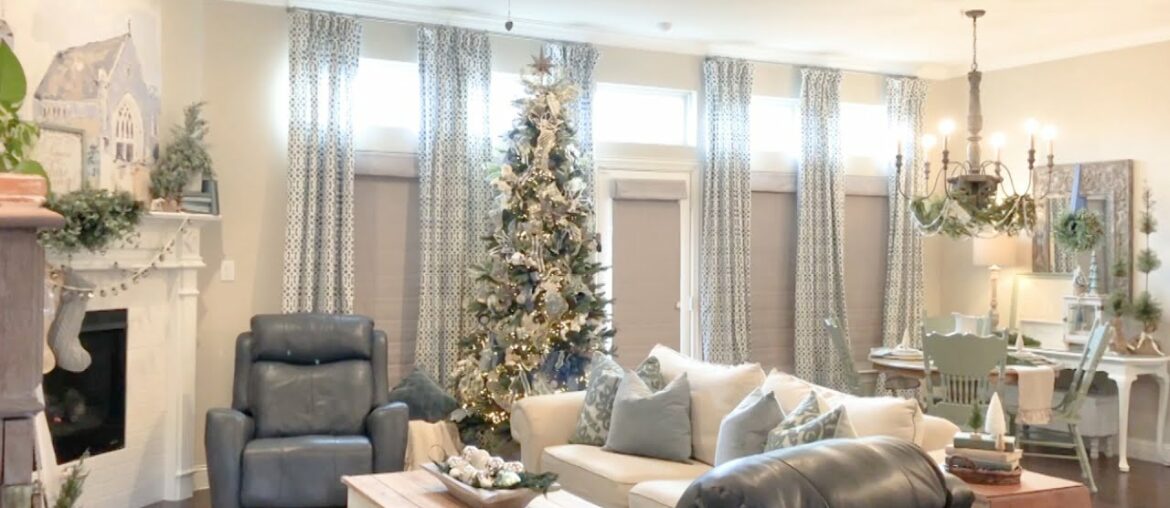 French Country Farmhouse Christmas Home Tour