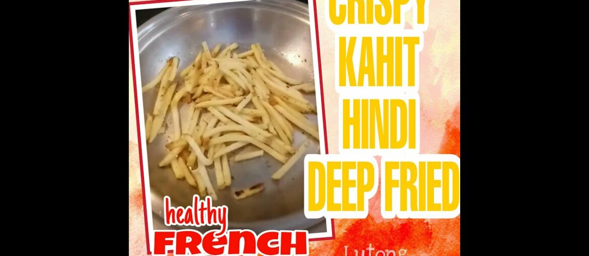 Healthy French Fries using Saladmaster Gourmet Skillet #saladmasterhealthycookwares Healthy French Fries using Saladmaster Gourmet Skillet #saladmasterhealthycookwares