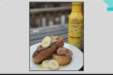 Recipe of the Day | Silky Oat Dipped French Toast with a Coconut Chocolate Whip