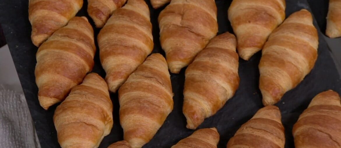 Authentic Gourmet 48 Large French Made Butter Croissants on QVC