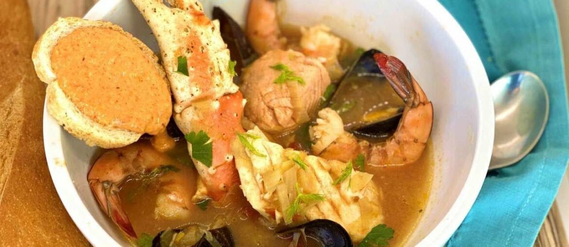 Easy Bouillabaisse with Rouille Easy Bouillabaisse with Rouille