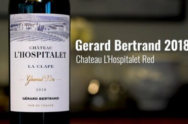 Gerard Bertrand 2018 Chateau L'Hospitalet Red, La Clape, Languedoc