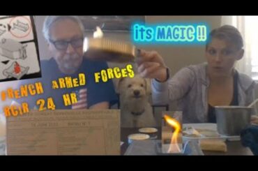 French Armed Forces RCIR 24 hr - MRE Review