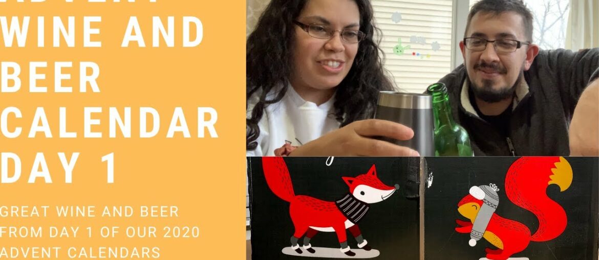 Costco Advent Beer and Wine calendar tasting day 1/ German beer France Merlot wine. Costco Advent Beer and Wine calendar tasting day 1/ German beer France Merlot wine.