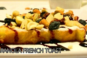 Granola French Toast One min Breakfast Recipe |Winter special | The Stylist Food|Short Video
