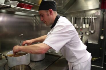 France Le Baillage Gourmet restaurant / France Cantal Salers Le Baillage Restaurant gastronomique