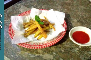 How To Make Crispy French Fries//Resturant Style French Fries//French Fries Recipe In Urdu Hindi