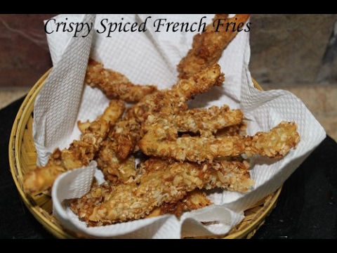 Crispy spiced french fries | French fries with a twist Crispy spiced french fries | French fries with a twist