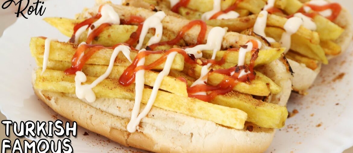 TURKISH STREET FOOD FRENCH FRIES SANDWICH – FAMOUS CHEAP FOOD – GolRoti TURKISH STREET FOOD FRENCH FRIES SANDWICH - FAMOUS CHEAP FOOD - GolRoti