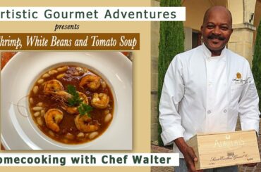 Shrimp, White Beans and Tomato Soup Recipe
