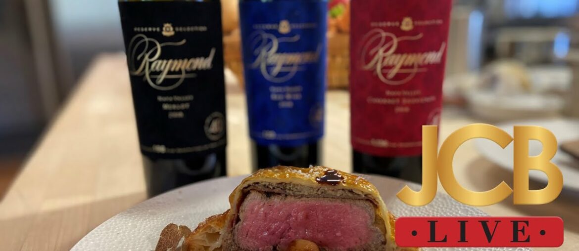 JCB LIVE Wine Styles: The Dress Code is Velvet with Beef Wellington to Perfection