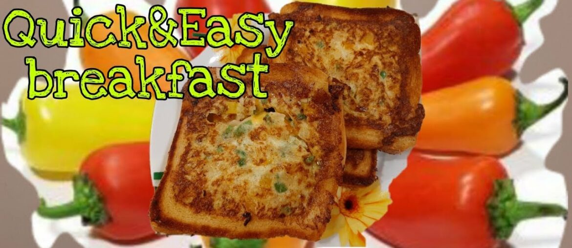 Quick & Easy Breakfast||French Toast||Toast Bread Recipe