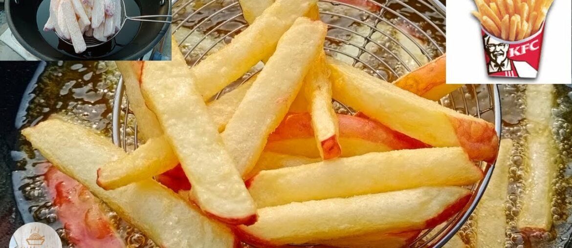 McDonald’s Crispy French Fries Recipe | KFC Style French Fries at Home