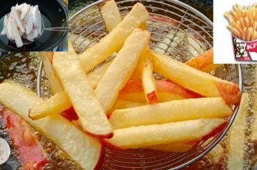 McDonald’s Crispy French Fries Recipe | KFC Style French Fries at Home
