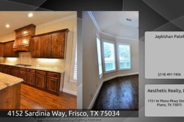 4152 Sardinia Way, Frisco, TX 75034