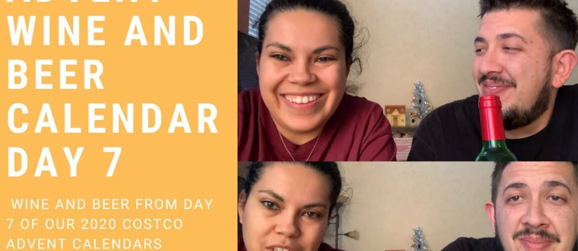 Advent wine and Beer Calendar day 7/ Syrah red wine from France and Another hoppy beer.