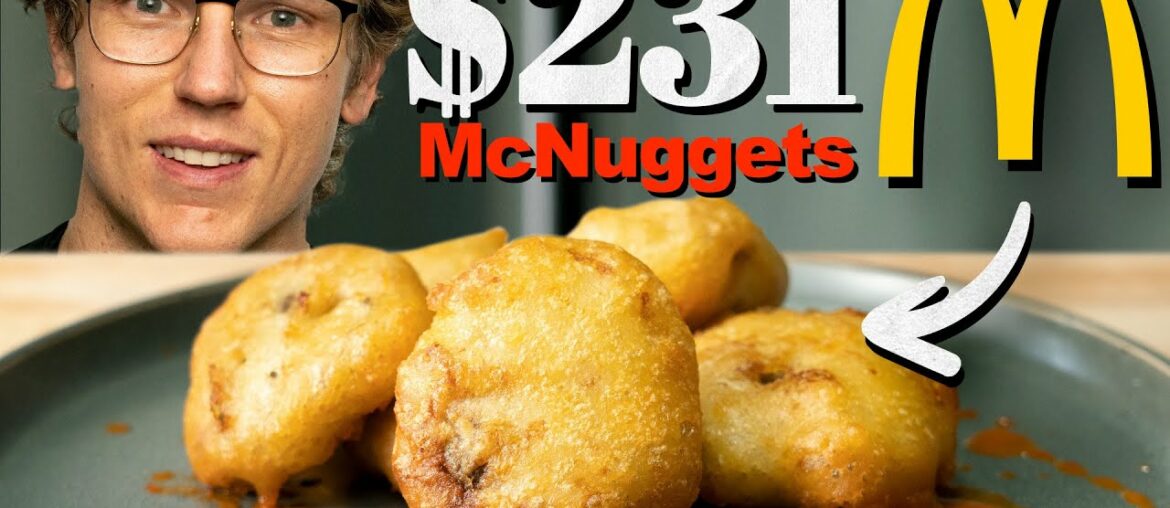 $231 McDonald's Chicken McNuggets Taste Test | Fancy Fast Food $231 McDonald's Chicken McNuggets Taste Test | Fancy Fast Food