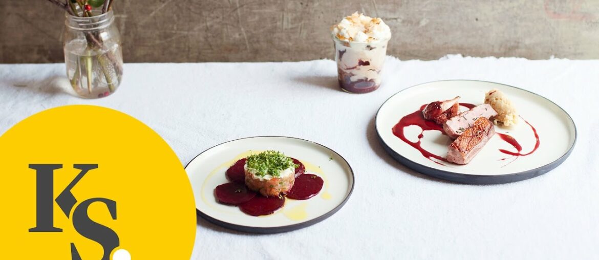 Three Course Christmas Menu | Quick and Easy Gourmet Dinner by Johann Lafer