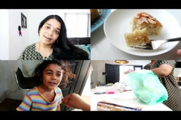 Organizing Freezer - Finishing a Long Pending Work - French Almond Cake Recipe - Skin Care Routine