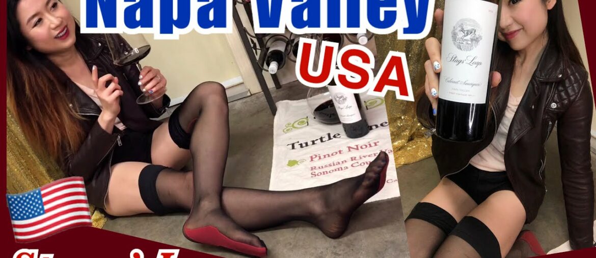 Stags' Leap – Napa Valley Cabernet Sauvignon 2016, California, Wine Tasting in Pantyhose / Nylons Stags' Leap - Napa Valley Cabernet Sauvignon 2016, California, Wine Tasting in Pantyhose / Nylons