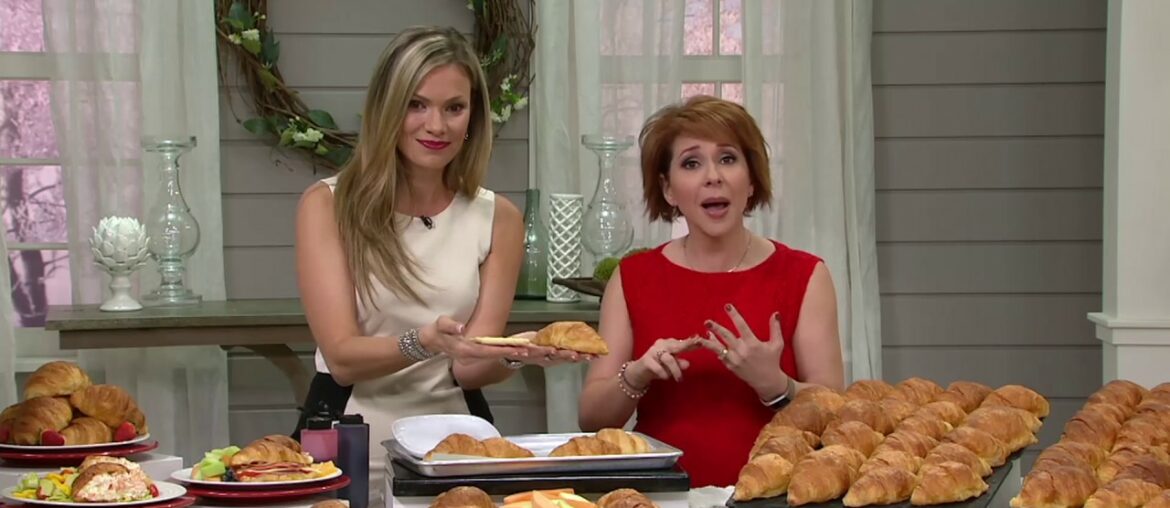 Authentic Gourmet (25) or (50) French Made Croissants on QVC