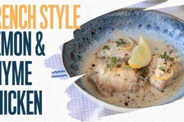 French style lemon chicken with a native Australian spices (lemon myrtle & pepper berries)