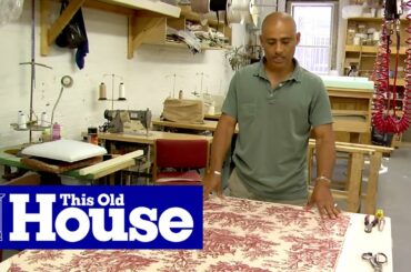 How to Reupholster a Dining Chair | This Old House