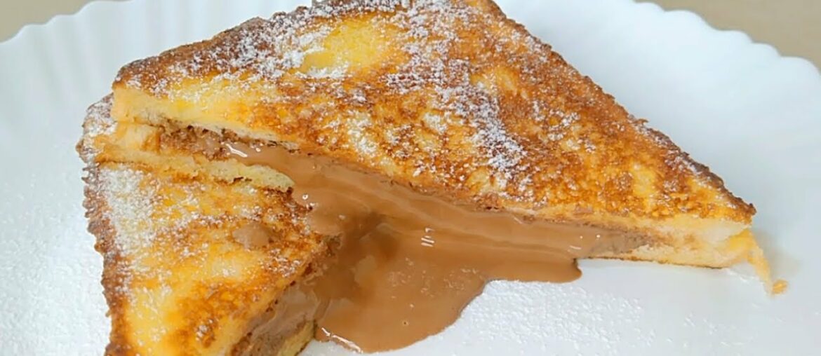 10 Minutes Easy Breakfast Recipe | Chocolate French Toast Recipe