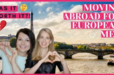 MOVING ABROAD FOR EUROPEAN MEN I Why we risked it all for love! (international love stories)