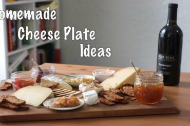Homemade Cheese Plate Ideas | How to Pickle Fruit | Gourmet Fruit and Seedy Crackers Recipe