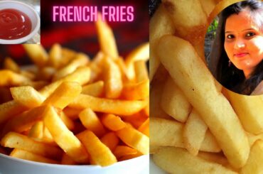 french fries recipe | how to make crispy chips//homemade crispy french fries recipe