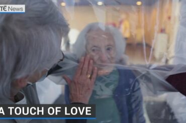Special bubble allows hugs at care home in France despite Covid-19 pandemic