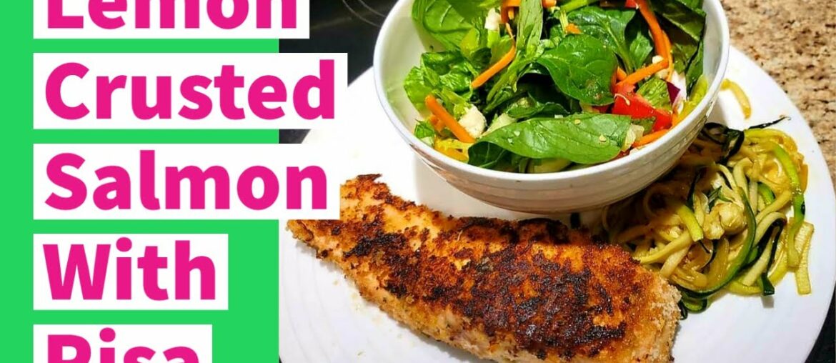 Let's Cook Lemon Crusted Salmon With Risa! Let's Cook Lemon Crusted Salmon With Risa!