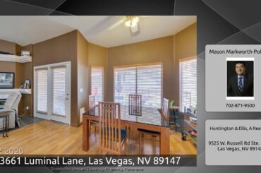 3661 Luminal Lane, Las Vegas, NV 89147